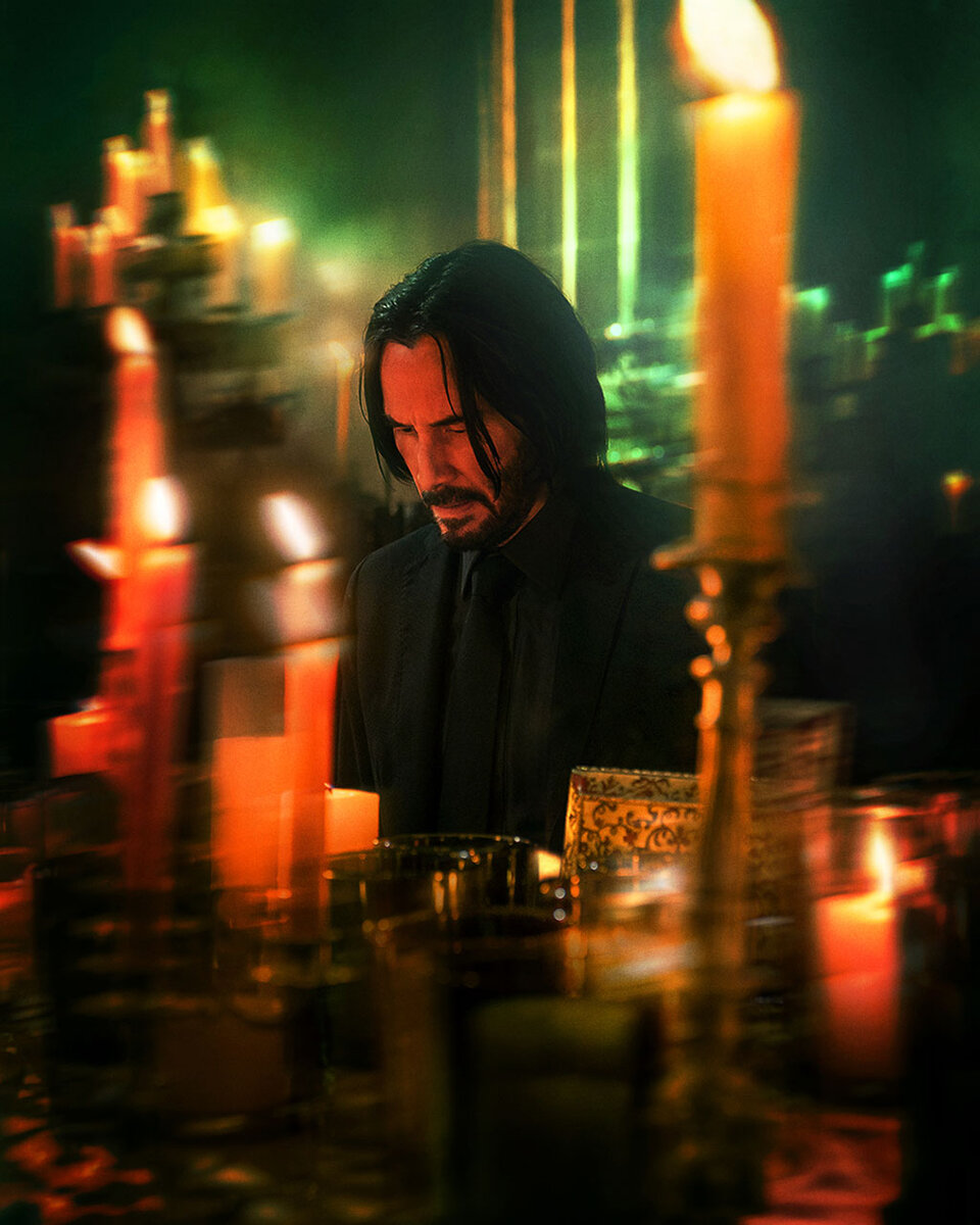 Джон Уик в своих мыслях. 
Источник: johnwick.movie