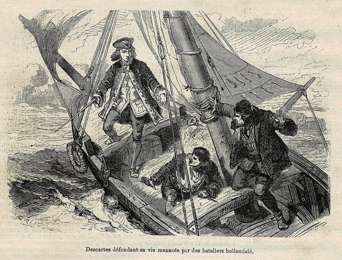 2 Декарт отвечает на угрозу со стороны голландских бательеров