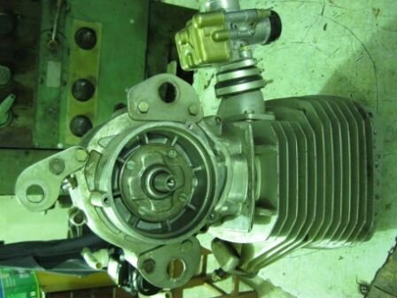 Пример схожего по конструкции двигателя на базе ИЖ-ПЛАНЕТА 