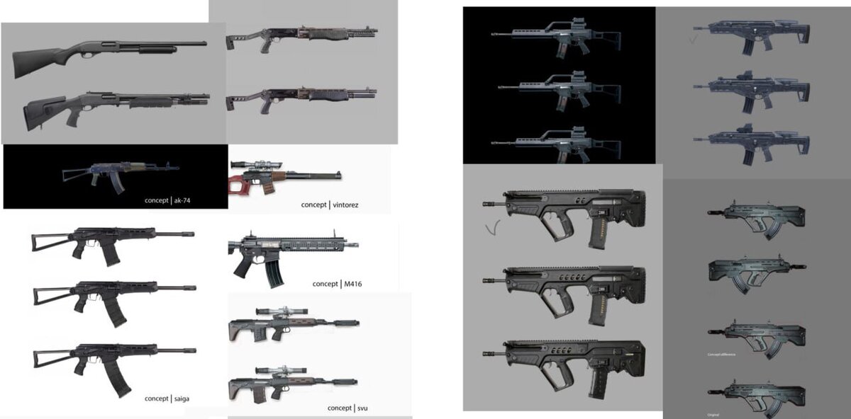 Stalker 2 weapons