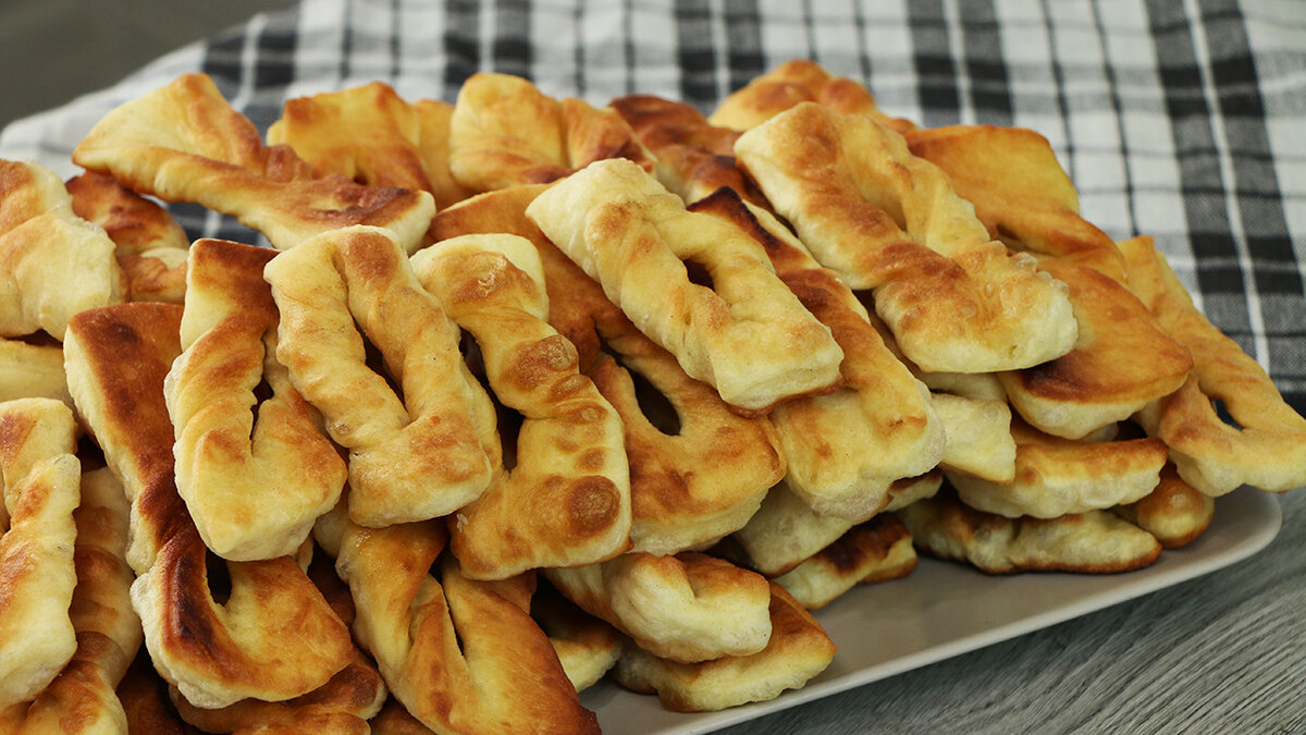 Хворост на кефире