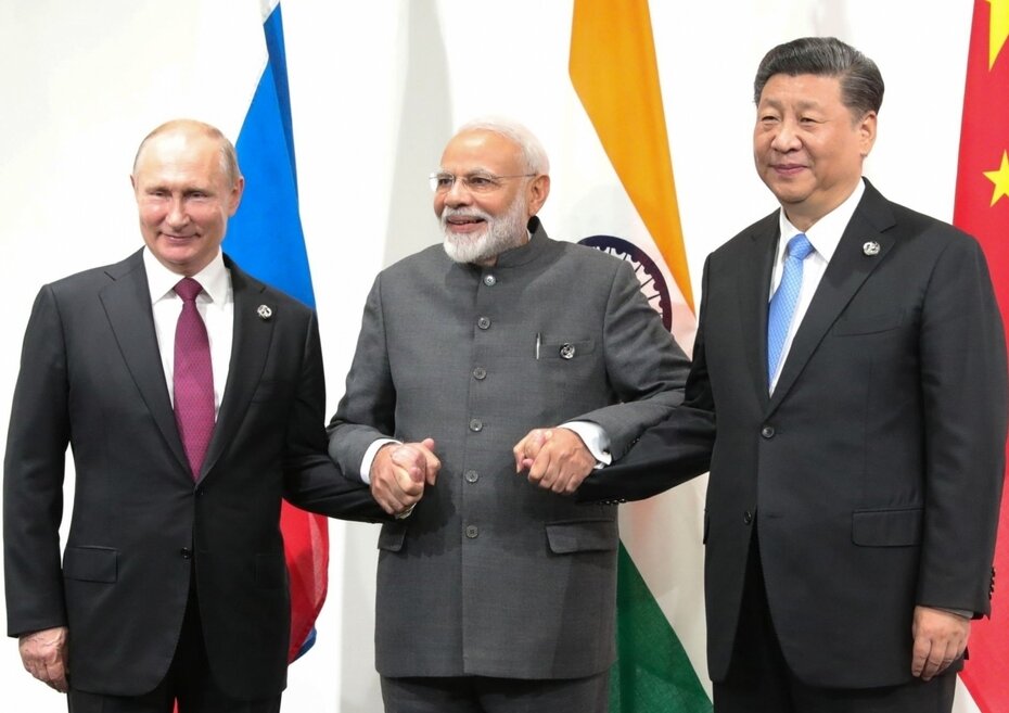 Фото: shutterstockВладимир Путин, Нарендра Моди, Си Цзиньпин