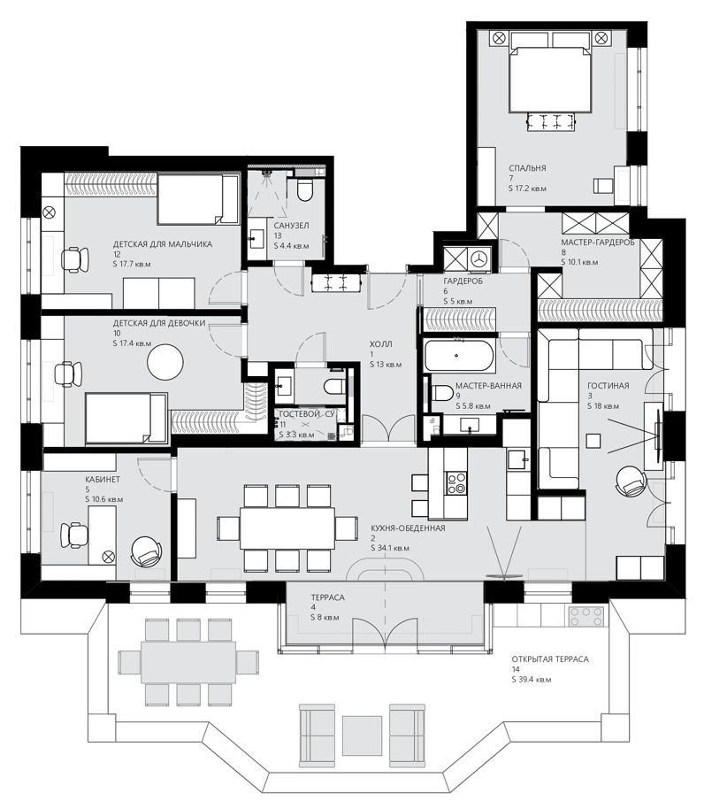 Планировка квартиры