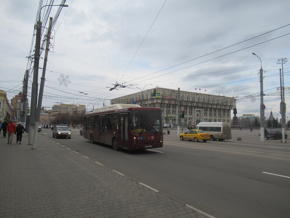 Подборка тульского городского транспорта, снятого на переломе марта/апреля  2023 года | ПАНТОГРАФ | Дзен