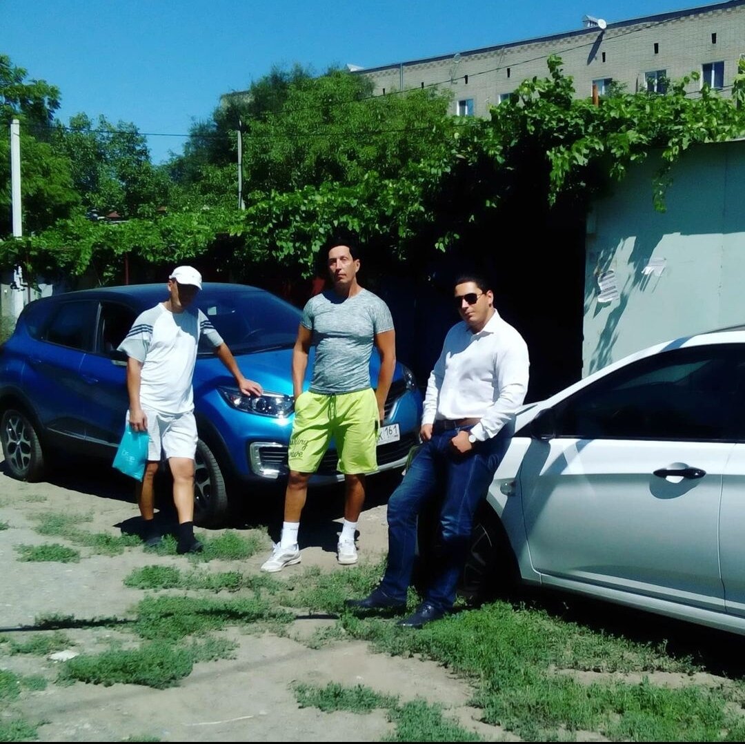 Фото автора с сыновьями