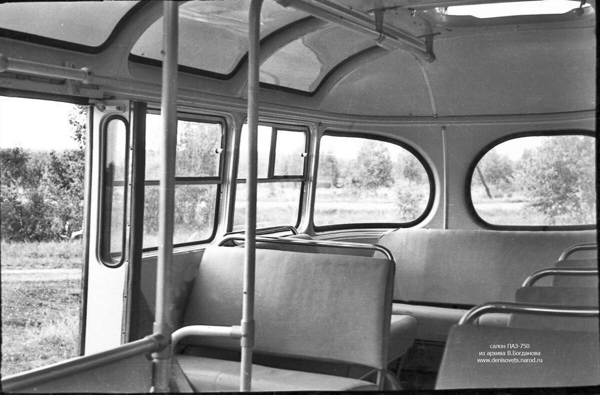 Салон прицепа ПАЗ-750. Фото из интернета.