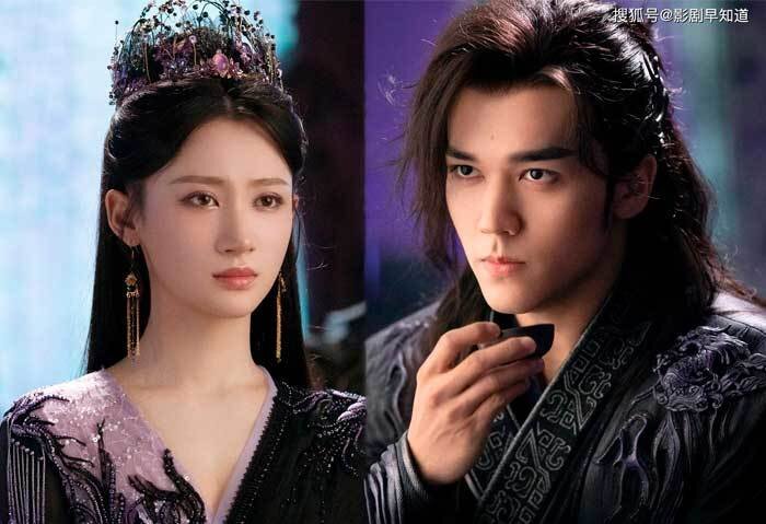 Принцесса Цин Куй и третий принц Бездны Чао Фэн.  Фото взято из открытых источников.