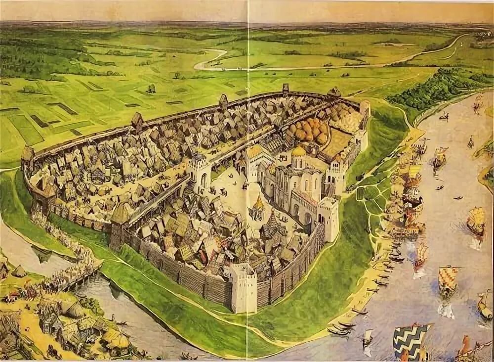 Крупнейшие города 12 века