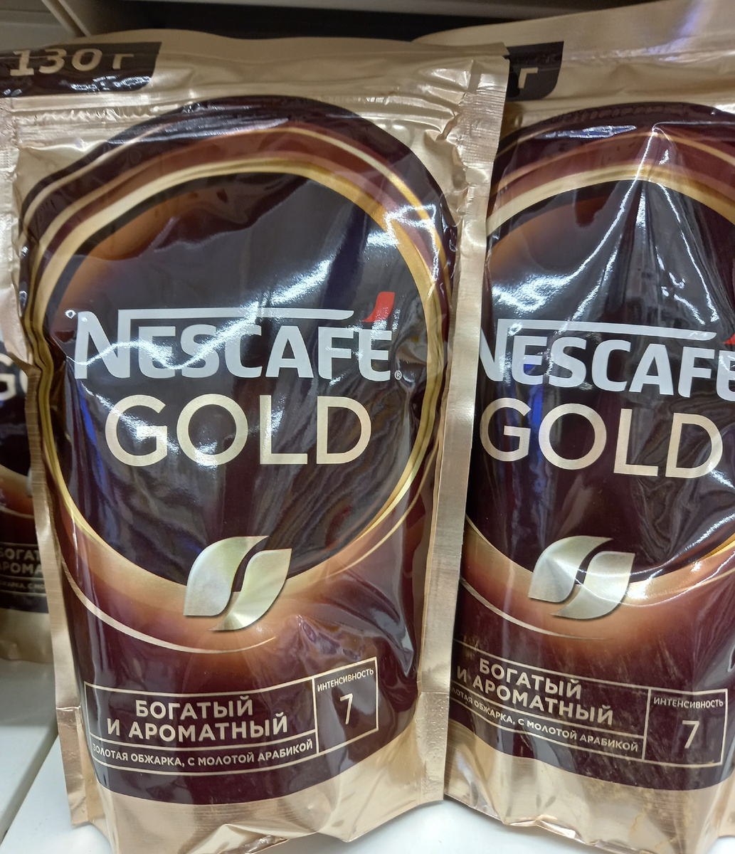 Кофе «NESCAFE GOLD» (фото автора) 