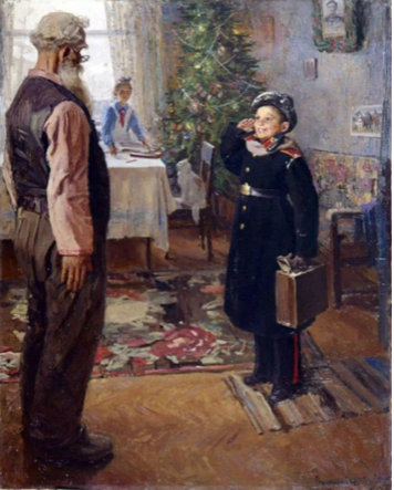 Федор Решетников. Прибыл на каникулы