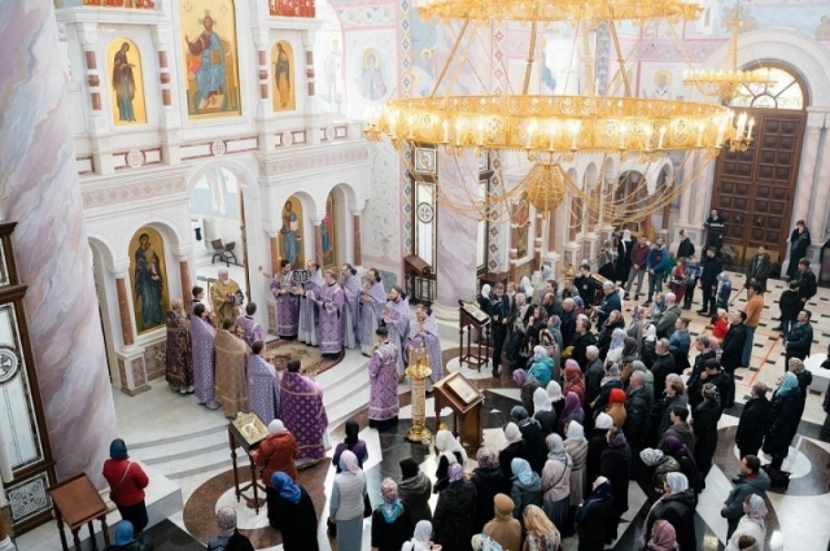    Пасхальное богослужение из Софийского собора Самары покажут в прямом эфире