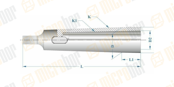 Сверло коническое (Конус Морзе - 3), цены и характеристики — РИНКОМ