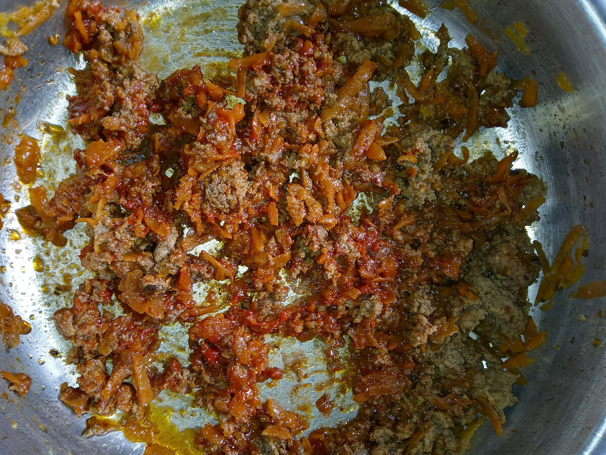 Зажарка с утиным фаршем