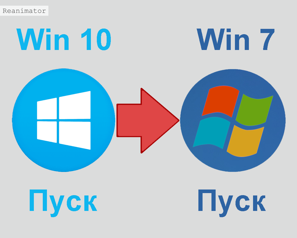 Изменение цвета меню Пуск Windows 10