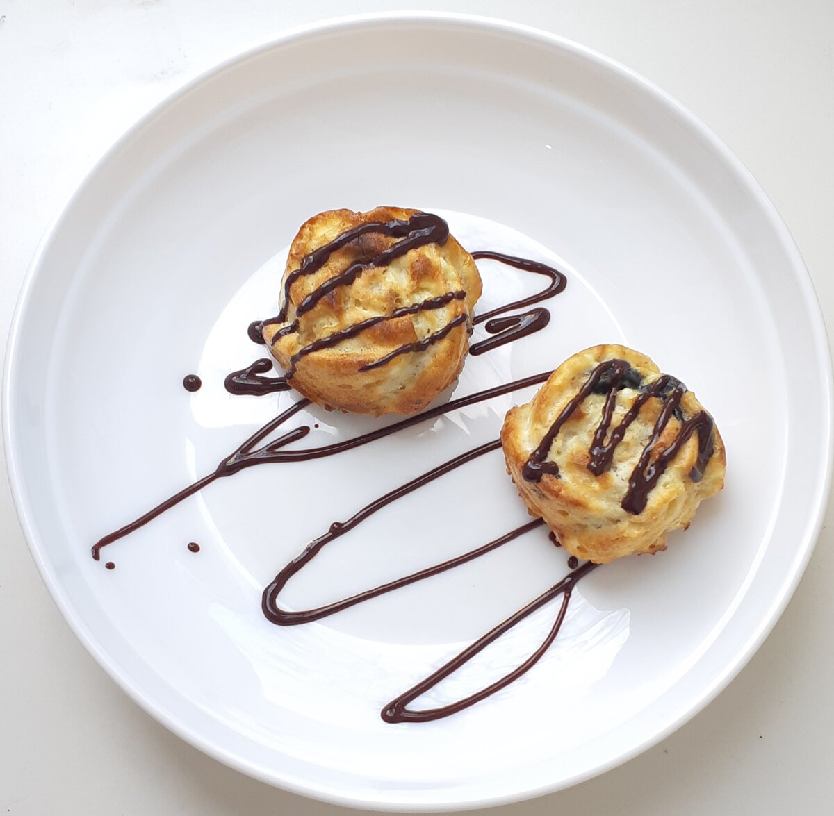 Сырники с шоколадом. Фото автора