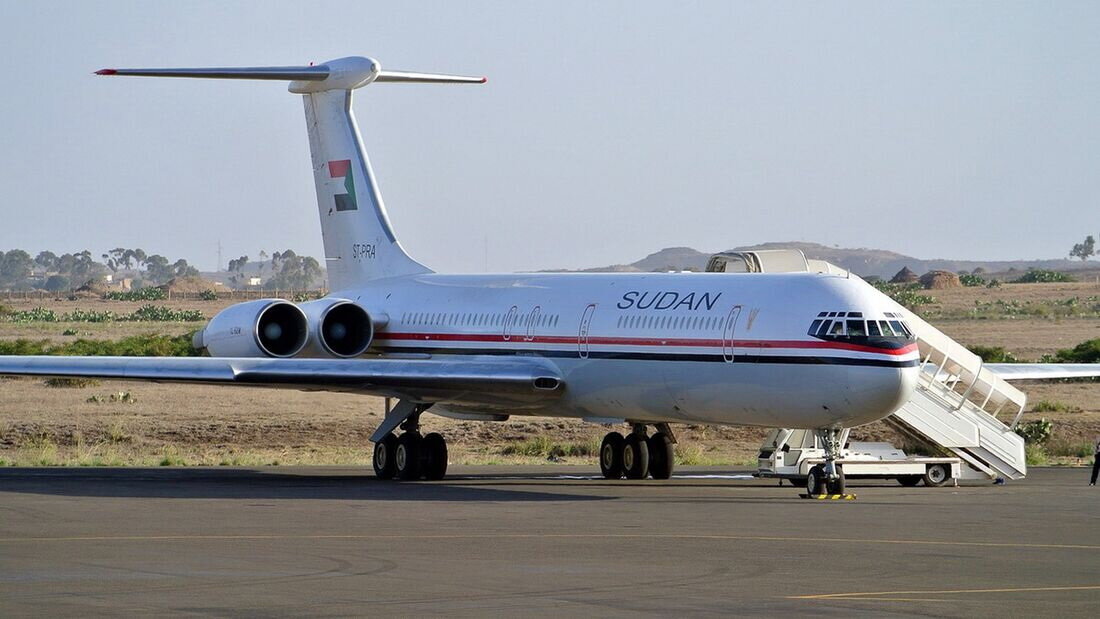 Ил-62М правительства Судана. Фото UR-SDV. Источник skyscrapercity.com