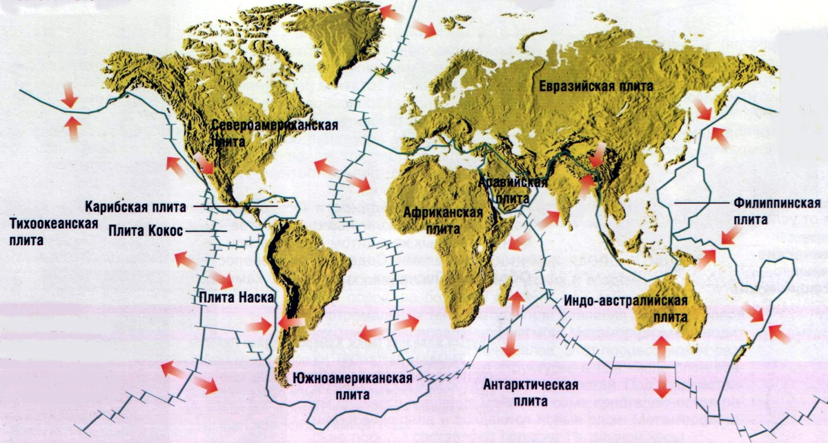 Смещение платформ. Карта тектонических плит и разломов Евразии. Тектонические плиты земли карта. Карта сдвига тектонических плит.