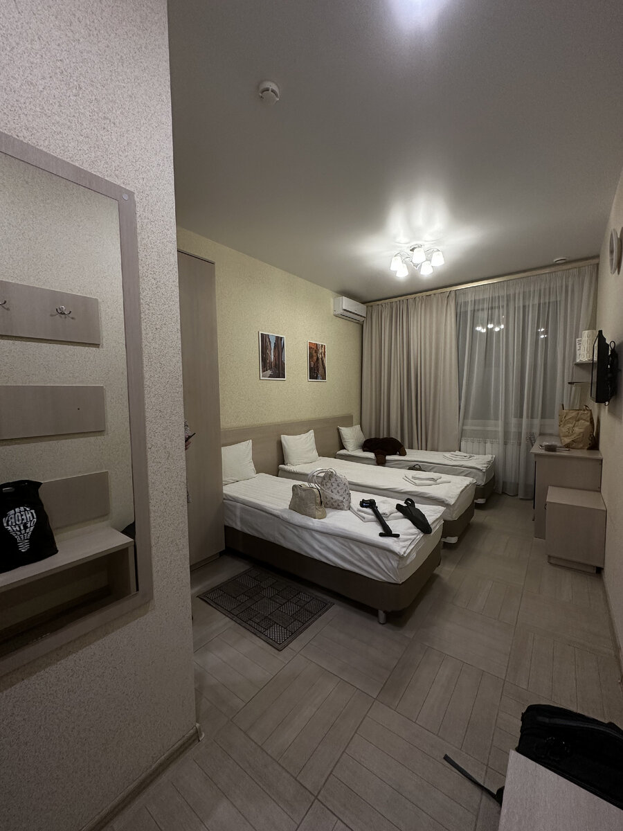 г. Воронеж. Отель "Московский" номер - трёхместный стандарт.