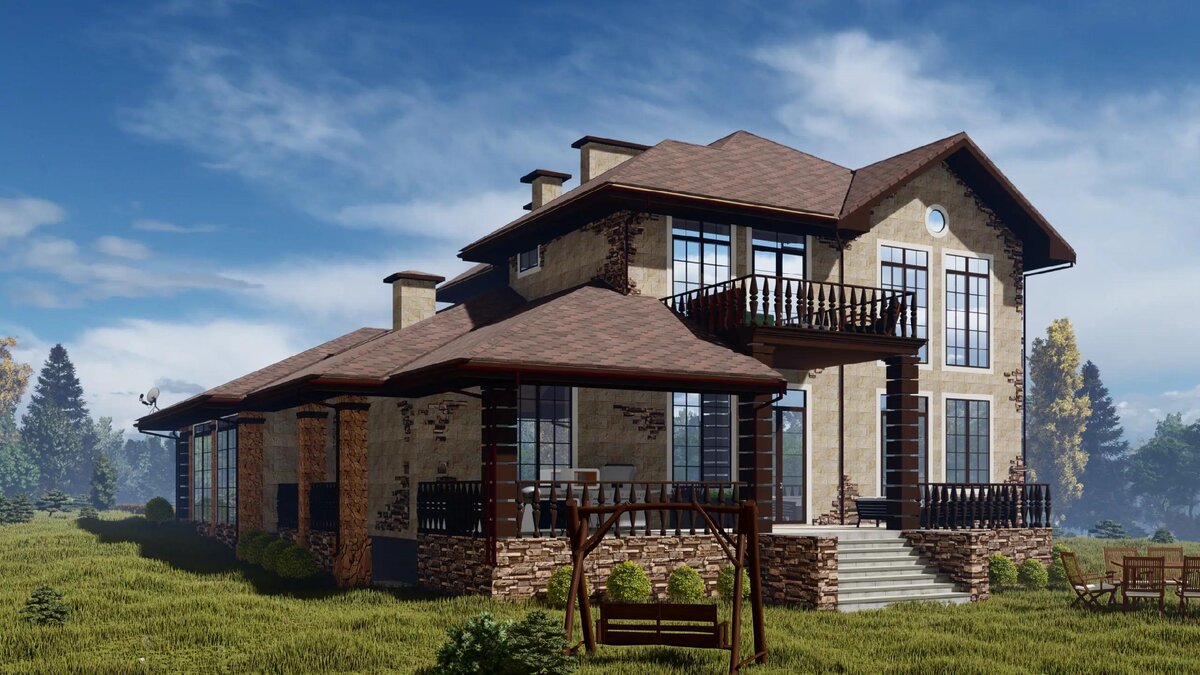 Проект дома - H-1613