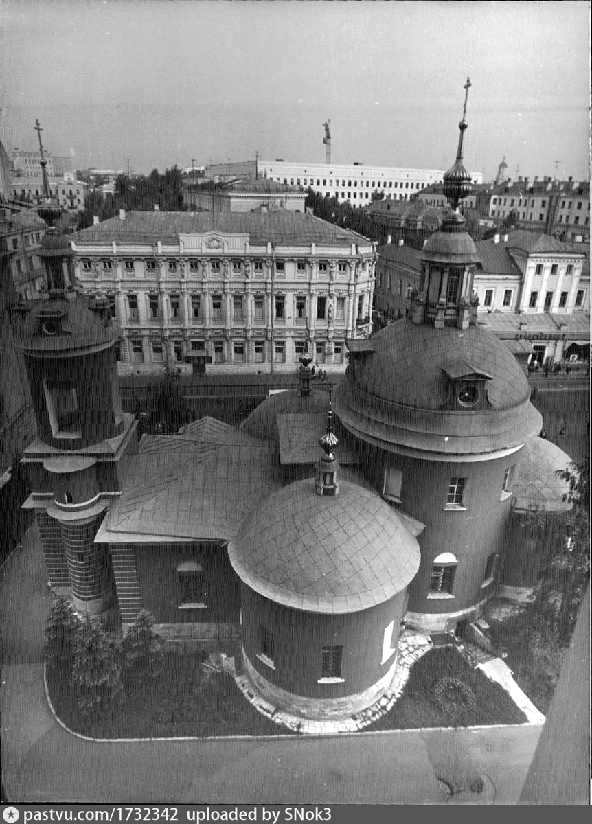 Церковь Космы и Дамиана Ассийских на Маросейке. Источник: Pastvu