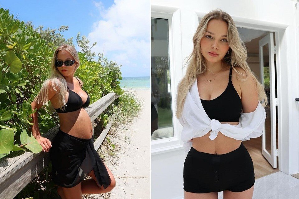    Дарья Шарангович показала фигуру после родов. Фото: соцсети