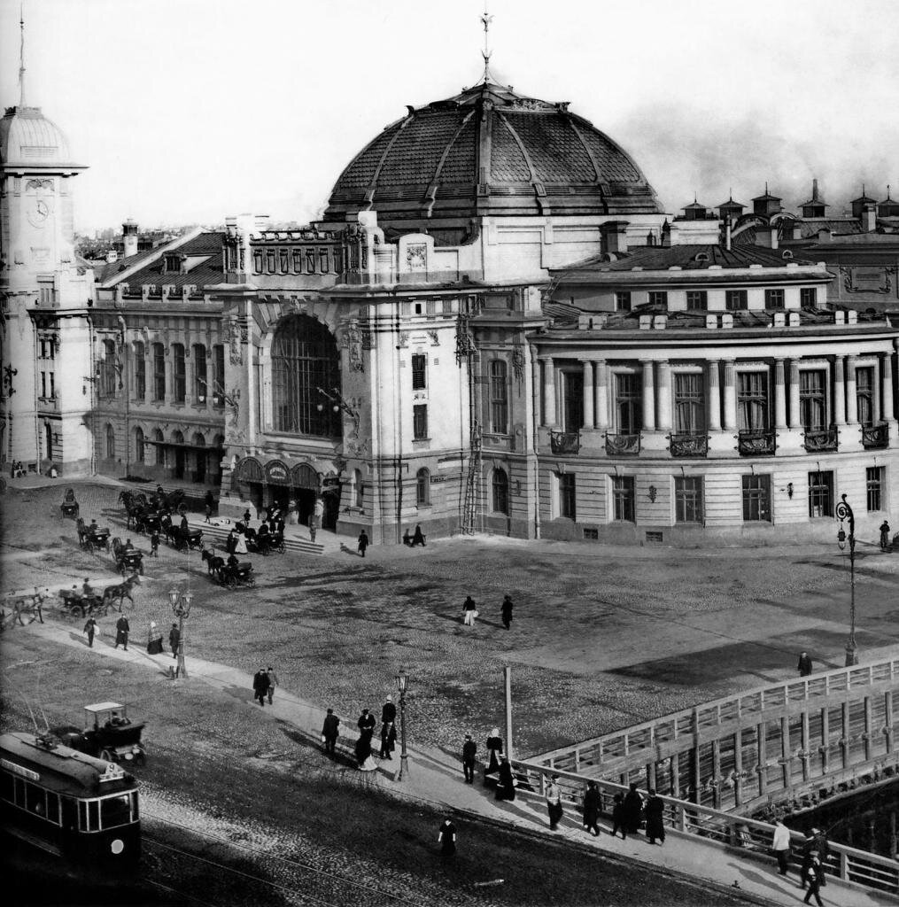 Старинная фотография санкт петербурга для детей Витебский вокзал (Царскосельский вокзал). История строительства. Прогулки по Сан