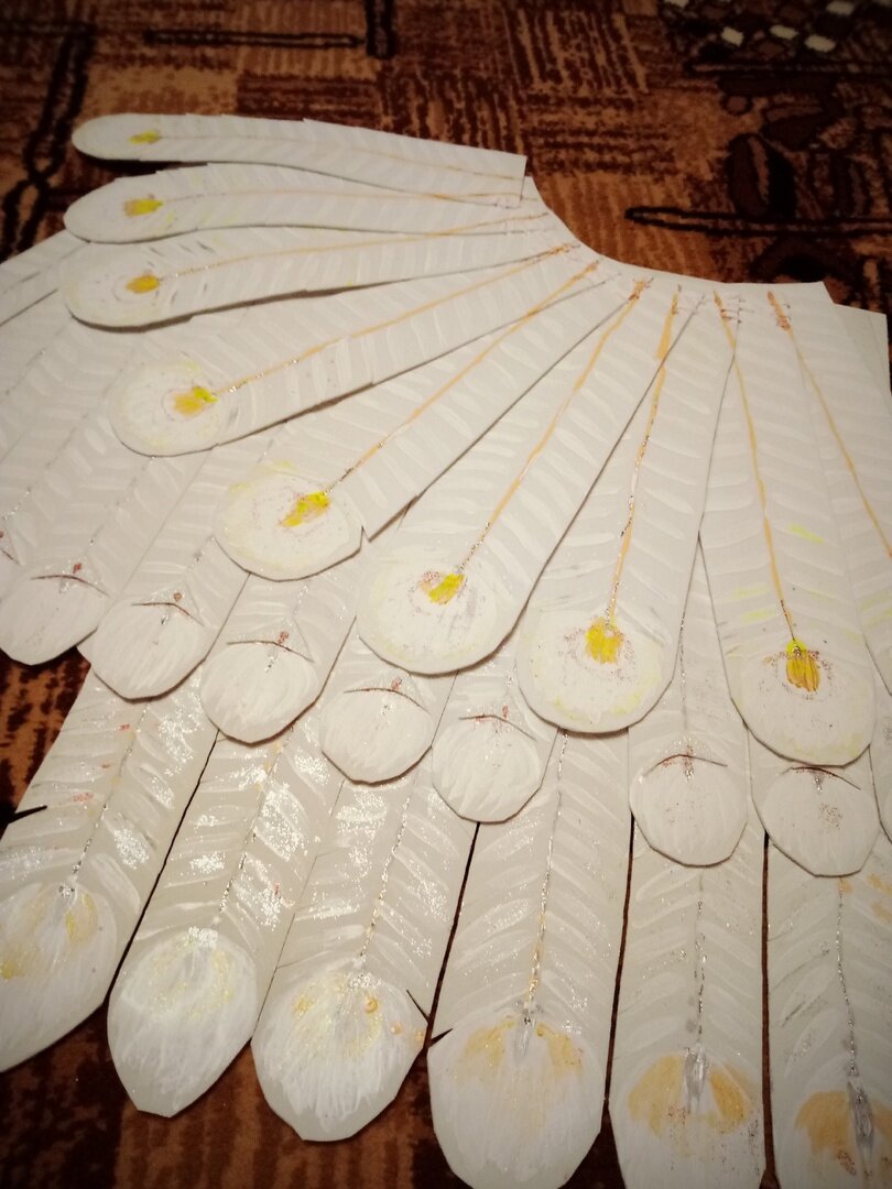 Белые Крылья Ангела - Косплей Ориби Каммпирр - Процесс создания