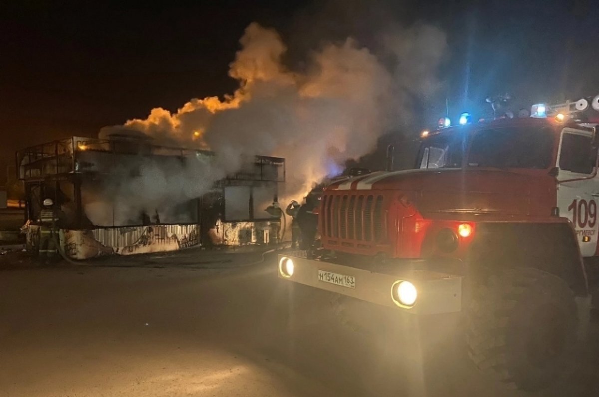    В Суходоле сгорела шашлычная