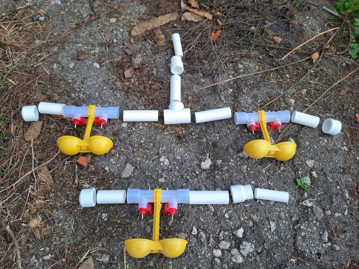 Нарезаем труду для поилки