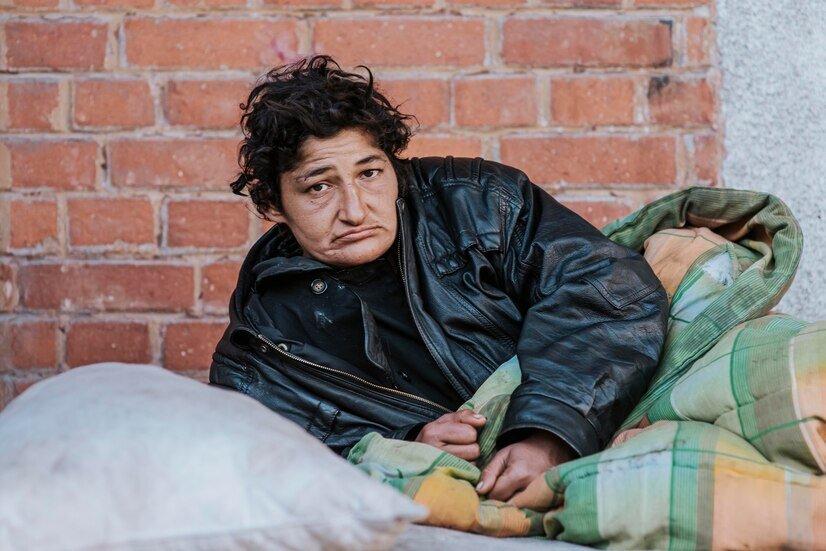 Просто бомж. Картинка из Интернета