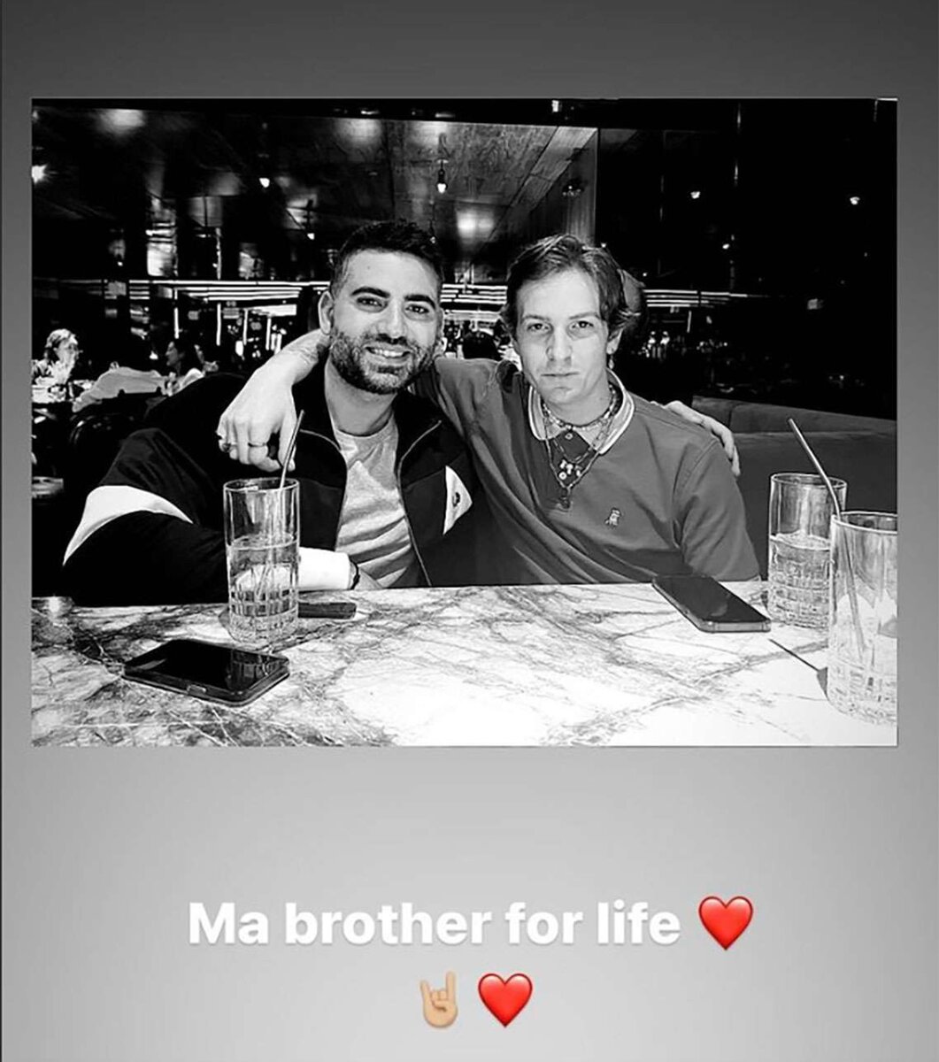    Супруг Линдси Лохан Бадер Шаммас и брат актрисы Дакота Лохан Фото: Инстаграм (запрещен в РФ)