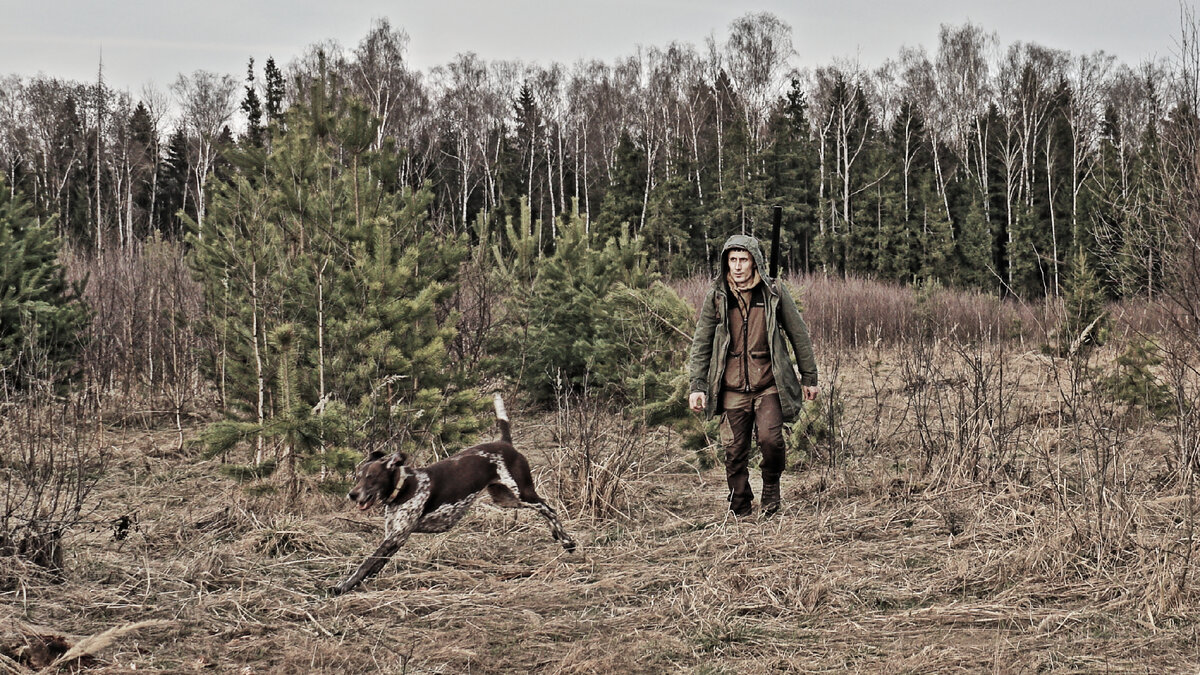 Фото автора. Выход на охоту. 