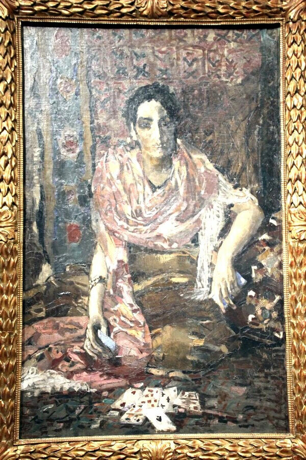 М.Врубель. Гадалка