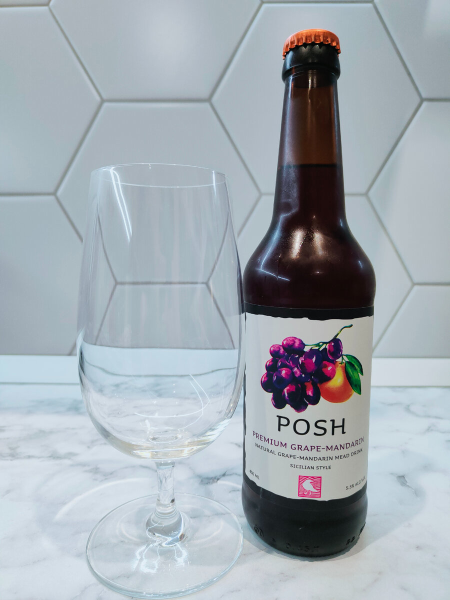Медовуха "Posh" (Пош) Виноград - Мандарин