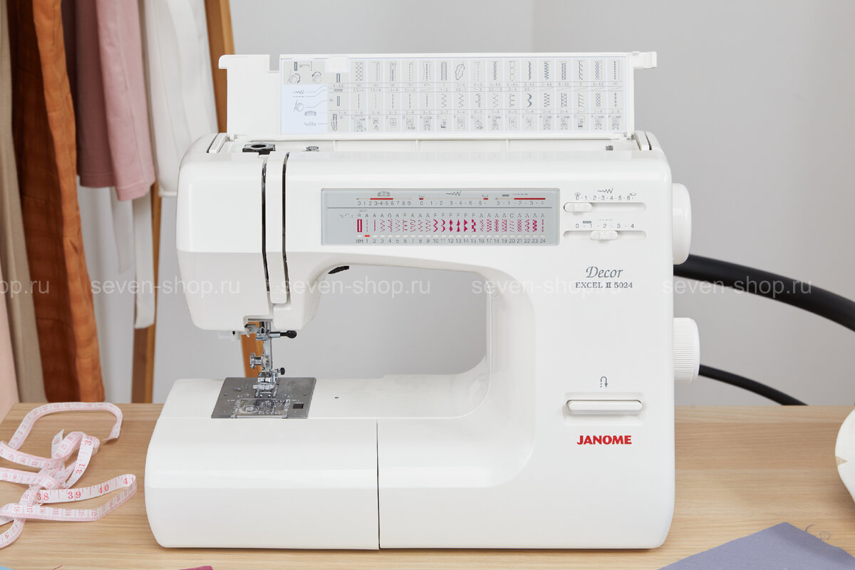 Основные техники и советы по настройке швейной машины Janome