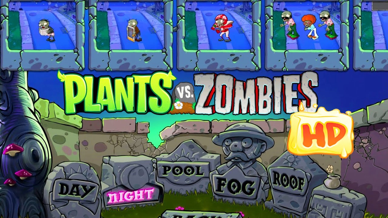 Plants vs. Zombies HD [iPad] [Version 1.9.12] Quick Play Night