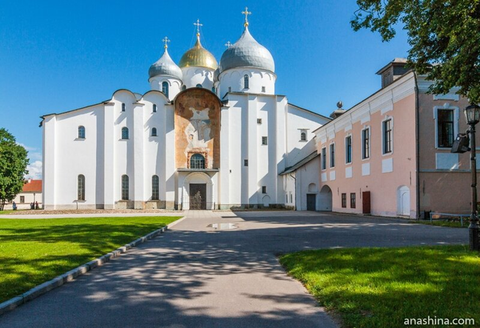 Великий Новгород Кремль Софийский собор