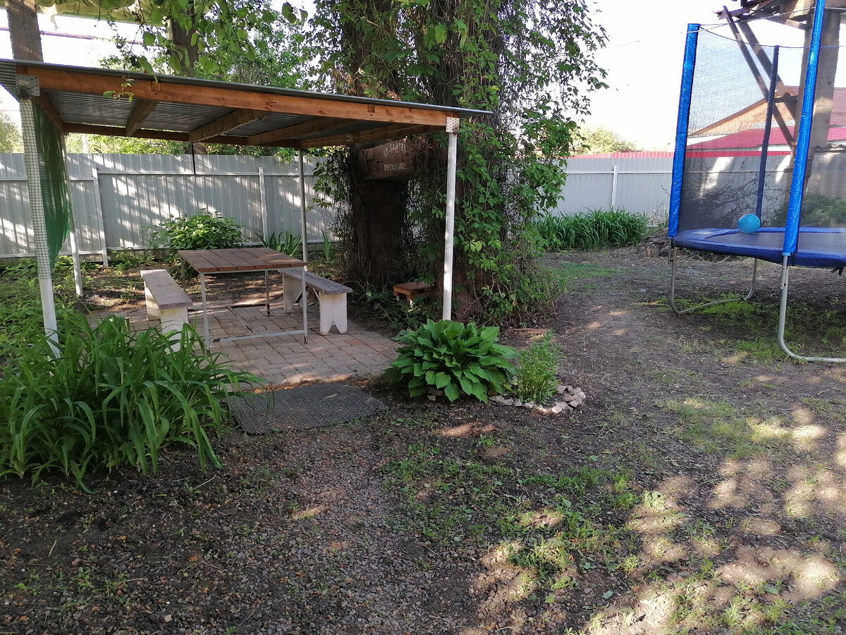 Здесь видно, что земля чистая