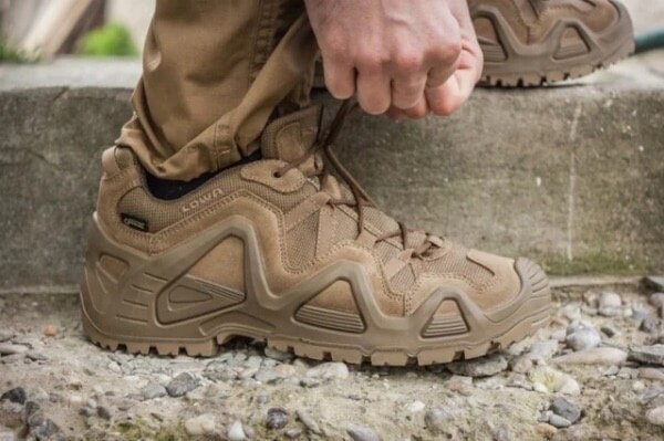 Оригинальные Lowa Zephyr Lo TF GTX в расцветке coyote brown