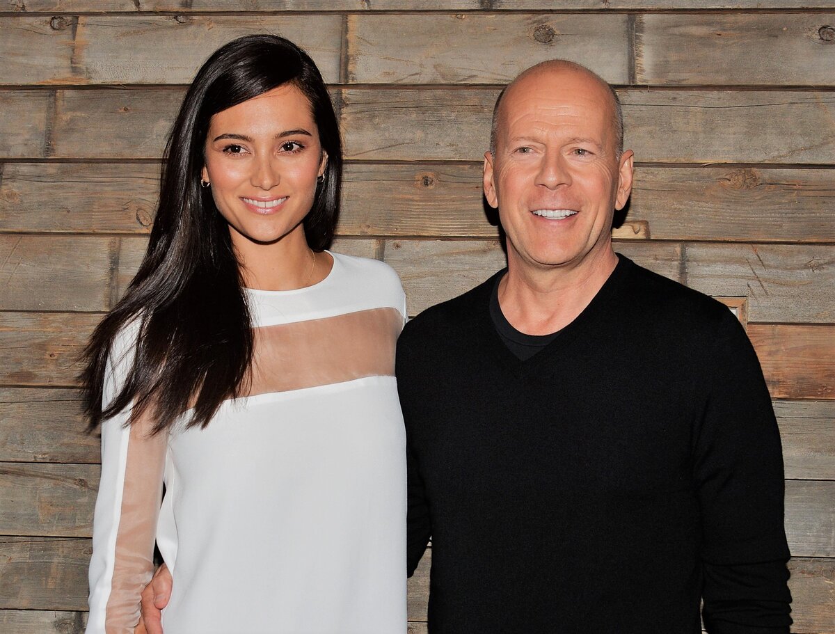 Брюс Уиллис и Эмма Хеминг