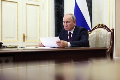    Президент РФ Владимир Путин ©Гавриил Григоров РИА Новости