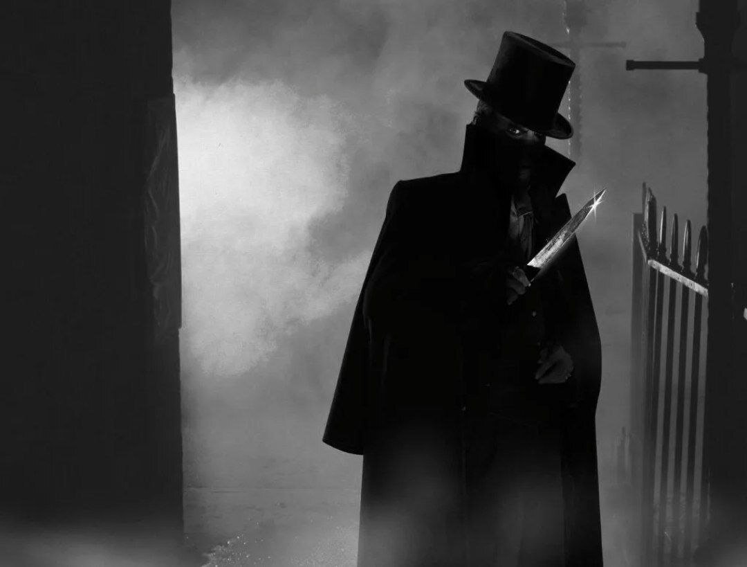 Иллюстрация "Человек с ножом"