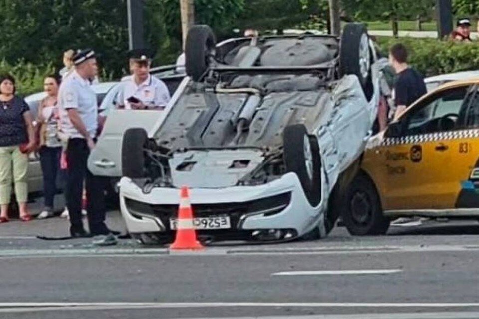Дтп с такси в москве