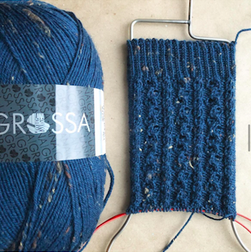 носки с узором