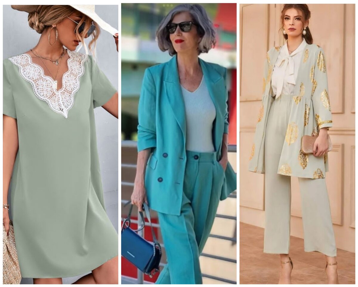 Нежный светло-бирюзовый (мятный)