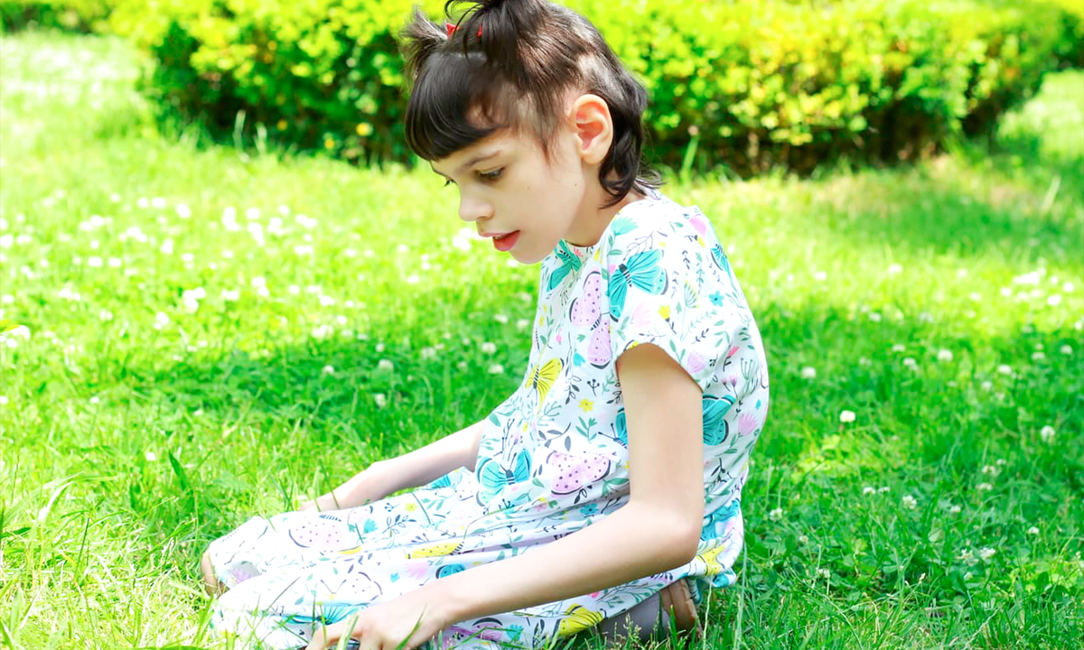 Малика Аскерова, подопечная фонда "Алёша"