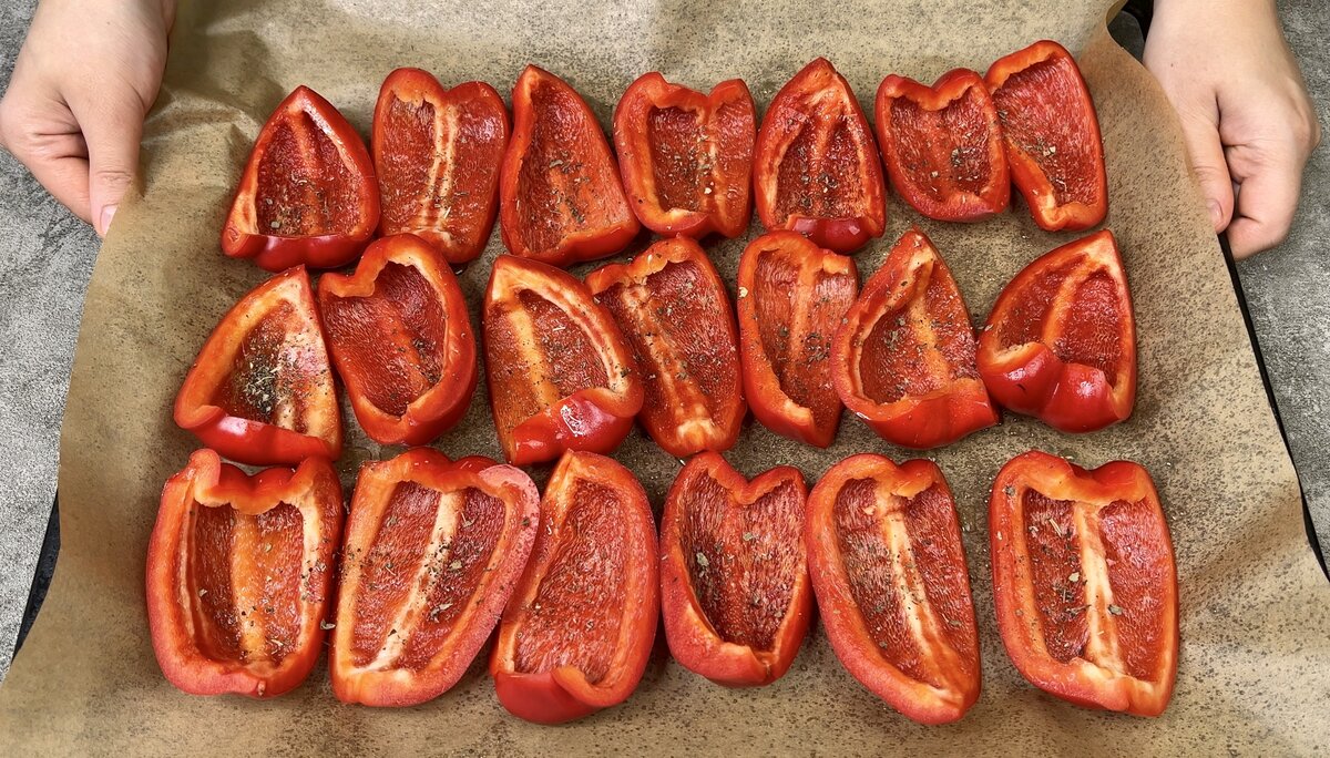 Запекаю, мариную и через два часа уже пробуем! Потрясающая пряно-пикантная закуска из сладких перцев! В сезон такую закуску я готовлю по несколько раз в неделю!-3