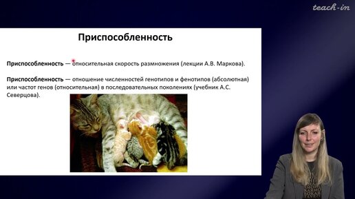 Шурупова Яна Андреевна - Теория эволюции - 5. Естественный отбор и борьба за существование