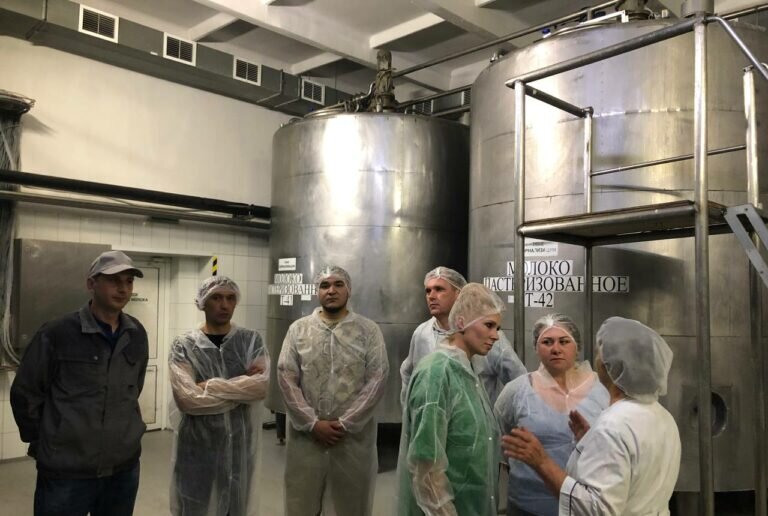    Сотрудники ООО «Строгонов» посетили ООО «А7 Агро ОМК Кристина Просвиркина