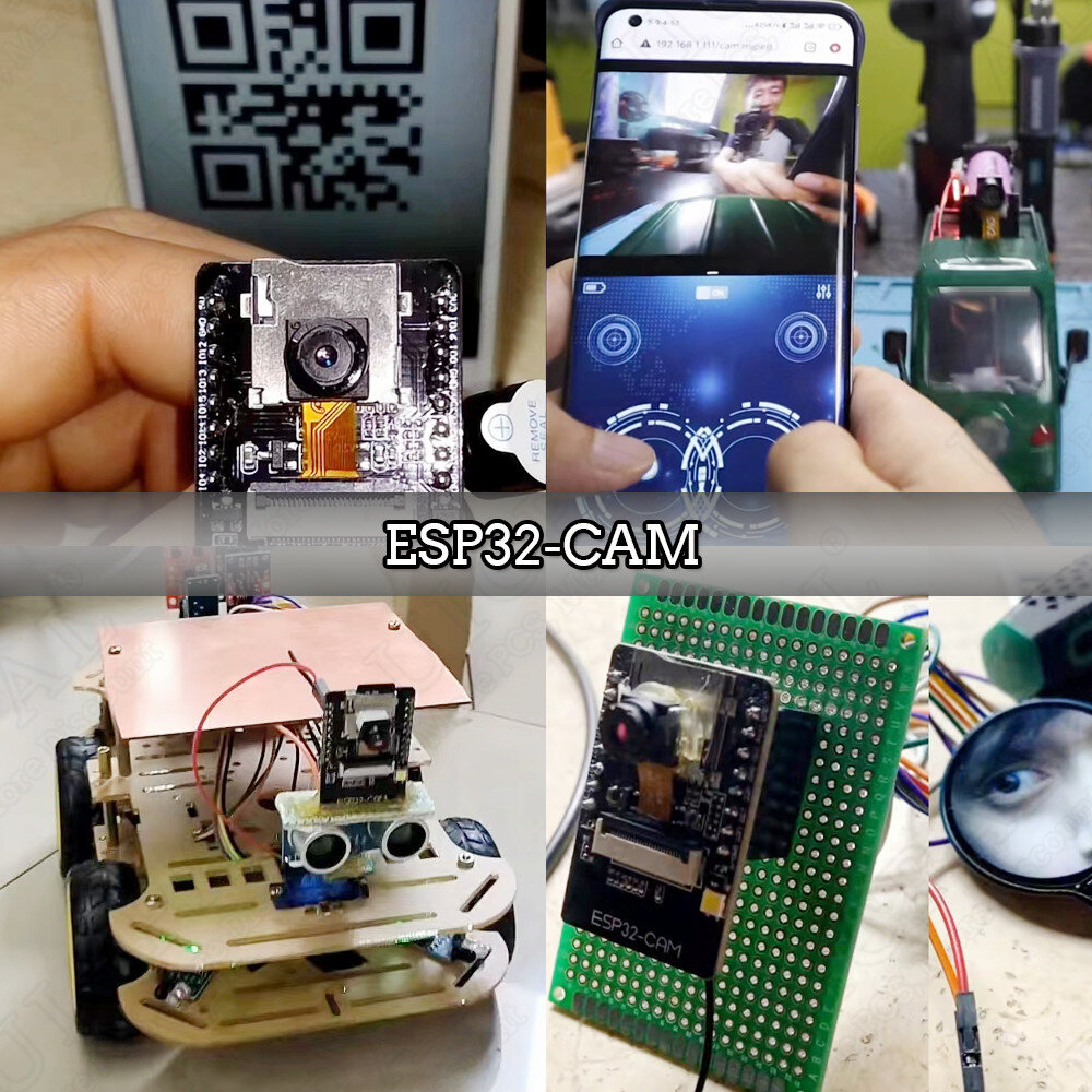 📙 Комплект КИТ -МикроКонтроллер ESP32 и Модуль камеры 2MP с режимом  ночного видения | Serg SV | Дзен